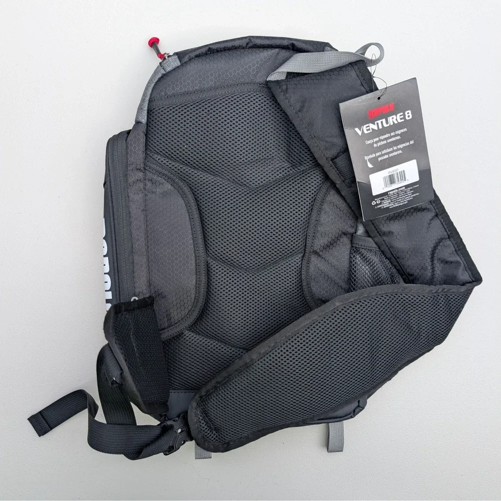 Rapala Venture 8 Sling Pack Fishing Bag Black Gray Red RV8SP NWT